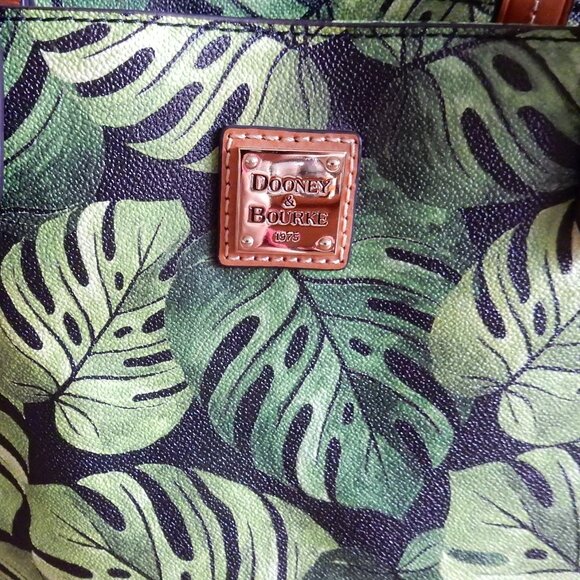 Dooney & Bourke monstera leaf tote - Picture 2 of 12